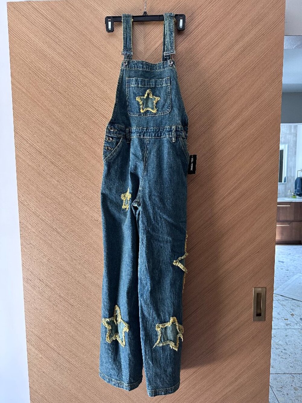 Hot Topic Star Denim Overalls - New With Tags